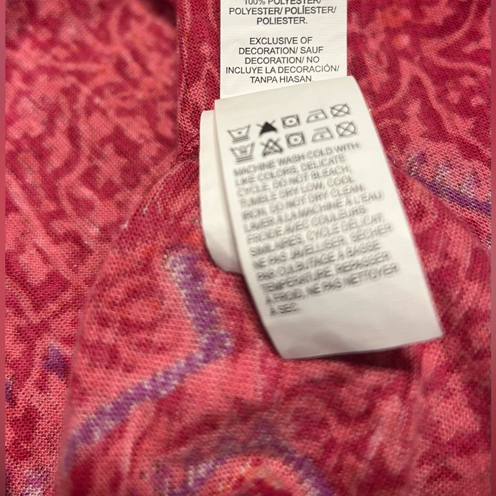 Lucky Brand multicolored swing top size 2X - Picture 4 of 6